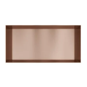Hotbath &MORE Inbouwnis 30x60x10cm frameless Geborsteld Koper PVD Favoriet