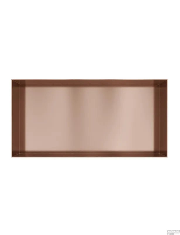 Hotbath &MORE Inbouwnis 30x60x10cm frameless Geborsteld Koper PVD Favoriet
