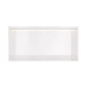 Hotbath &MORE Inbouwnis 30x60x10cm met LED IP44 Mat Wit Superprijs