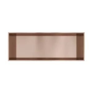 Betaalbaar Hotbath &MORE Inbouwnis 30x80x10cm Geborsteld Koper PVD
