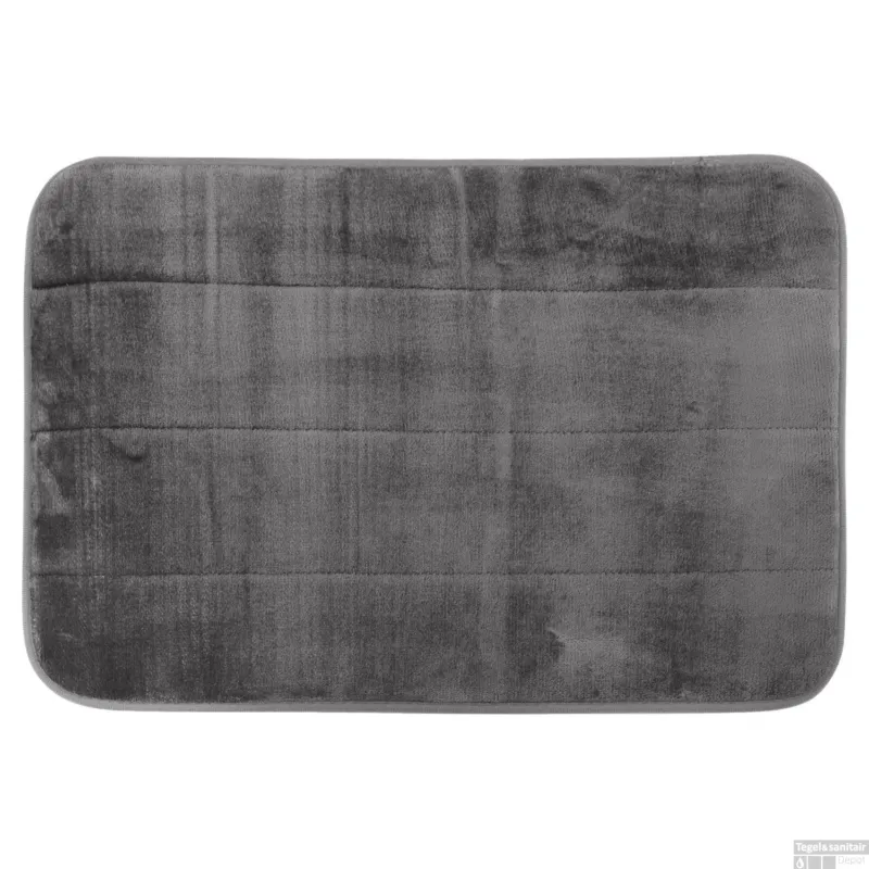 Badmat Differnz Relax 60x40 cm Microfiber Antraciet Koopje