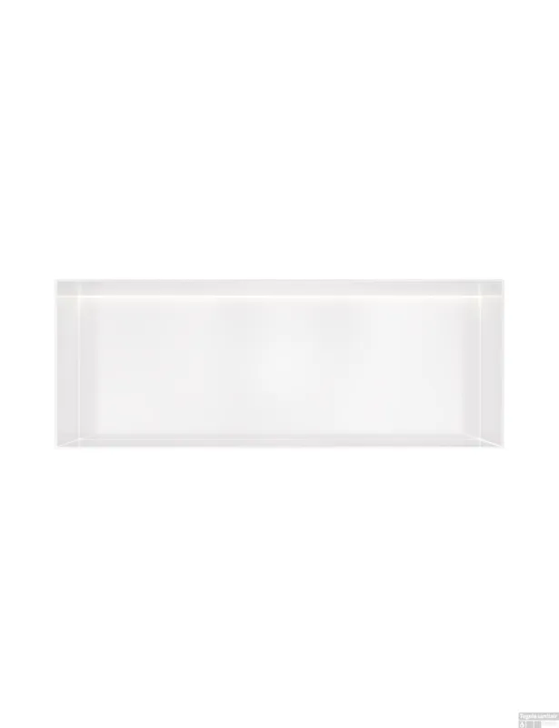Populair Hotbath &MORE Inbouwnis 30x80x10cm frameless + LED Mat Wit