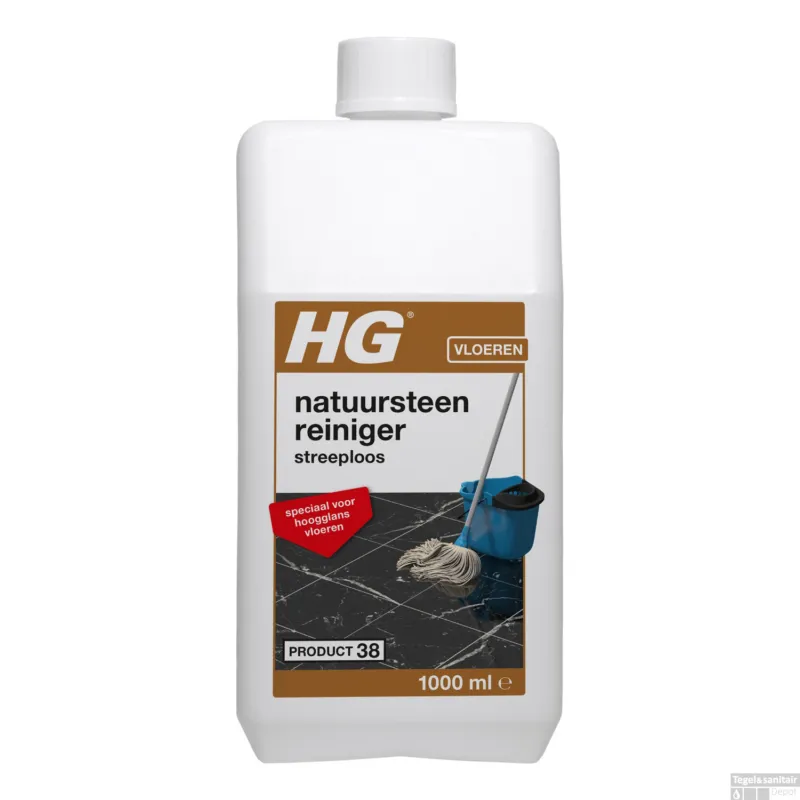 Seizoensaanbieding HG Natuursteen Reiniger voor Glansvloeren ( 1 Liter)