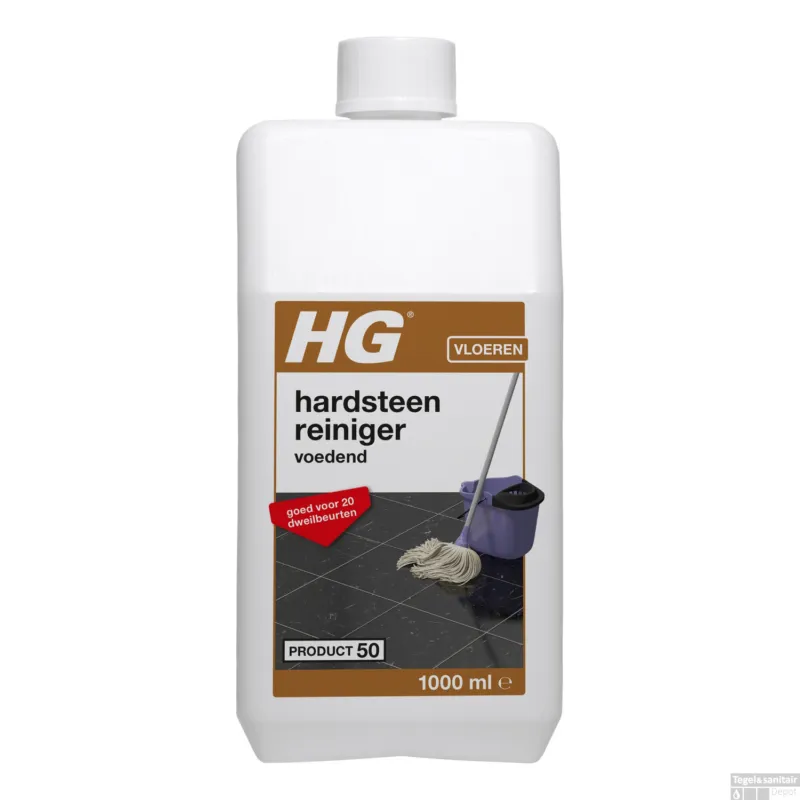 HG Hardsteen Reiniger Voedend ( 1 Liter) Gratis Retour