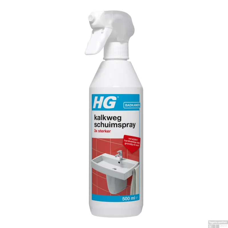 HG 3x Sterker Kalkweg Schuimspray (500 ML) Nieuw