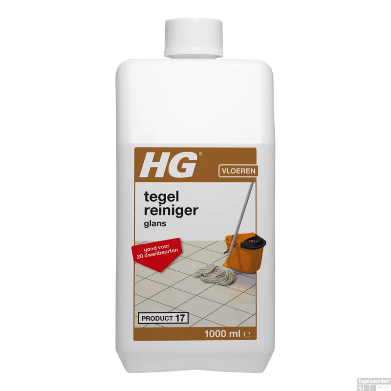 HG Glansherstellende Tegelreiniger (1 Liter) Weekendaanbieding