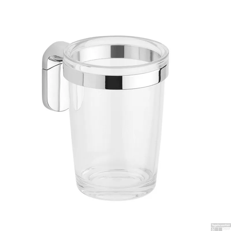 Tandenborstelhouder Sapho Zero Hangend Chroom / ABS Must-Have