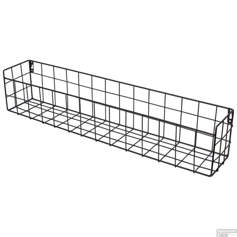 Haceka Duraline Hangmand 60x12x10 cm Metaal Zwart Snelle Levering