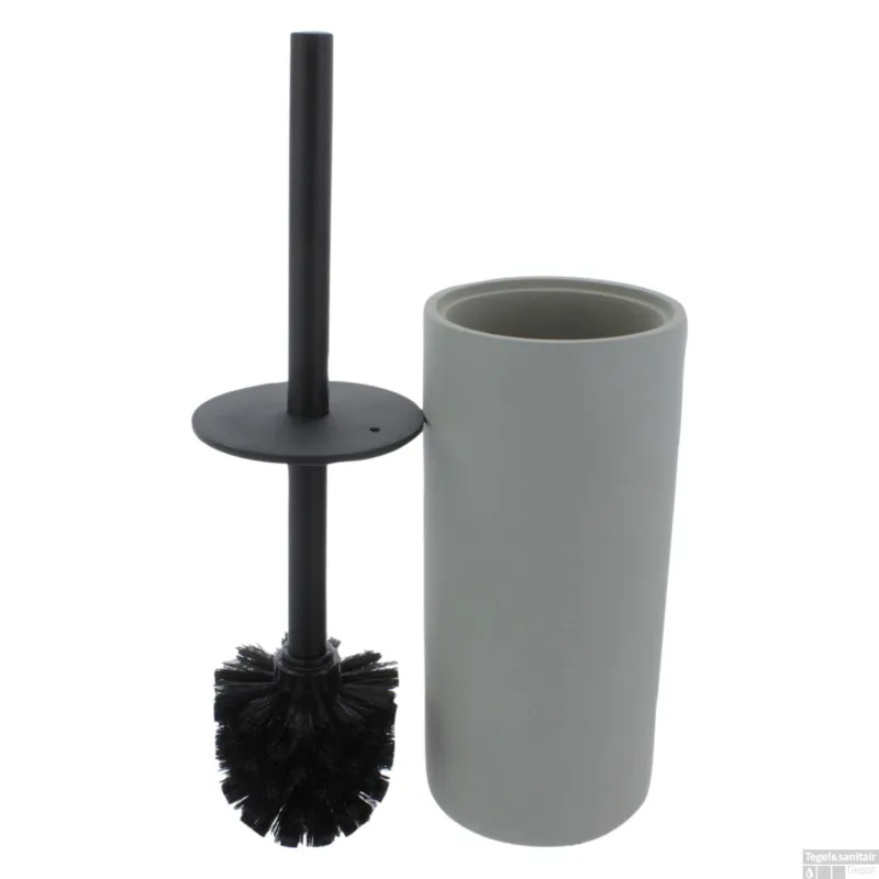 Koopje Toiletborstelhouder Differnz Jukon Rond 36x10x10cm Grijs