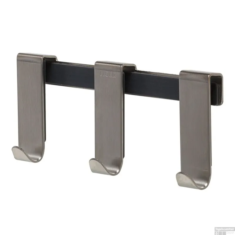 Bestseller Handdoekhaak Tiger Rack Basic Deurhangend RVS