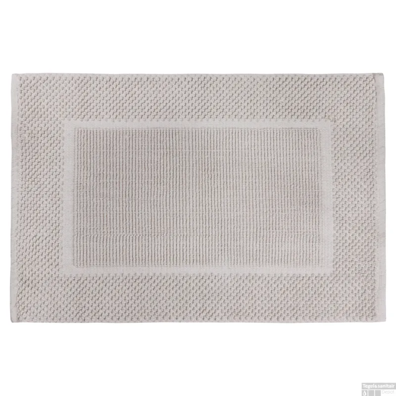 Badmat Differnz Basics 50x80 cm Katoen Steengrijs Premium