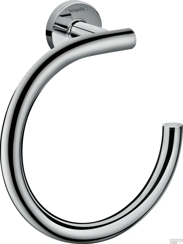Premium Hansgrohe Logis Universal handdoekring, chroom