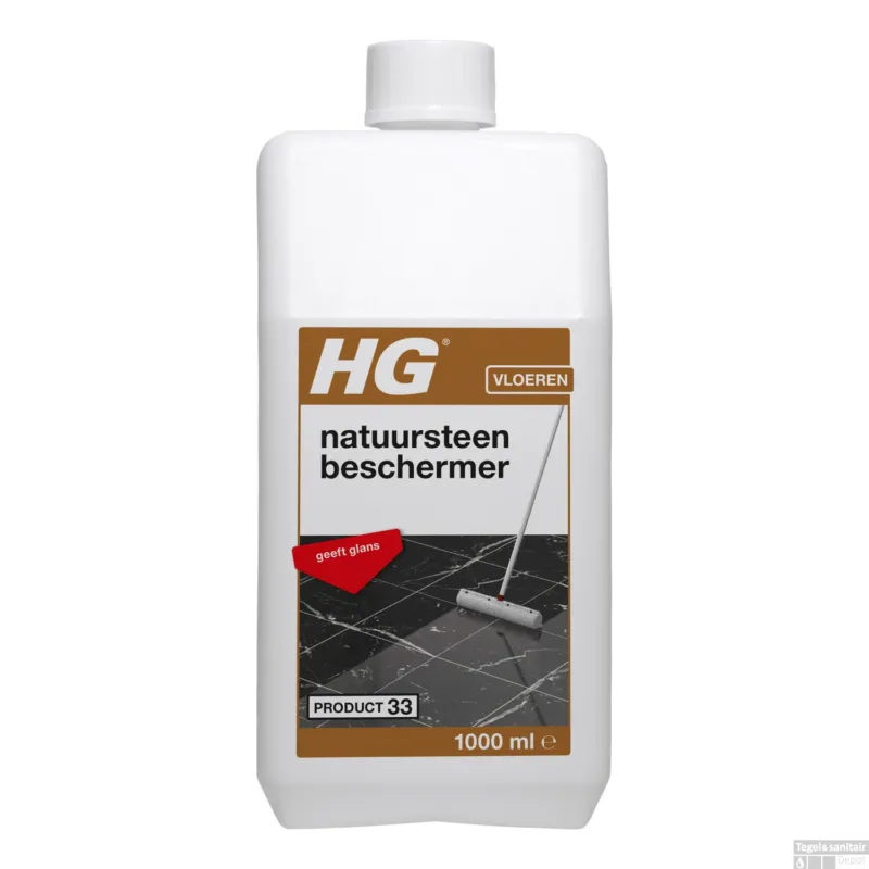 Snelle Levering HG Natuursteen Beschermfilm Finish met Glans (1 Liter)