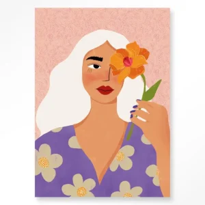 Beste Prijs Flower Girly - Moderne Wanddecoratie | Artprint, Glass Art & Wandkleed