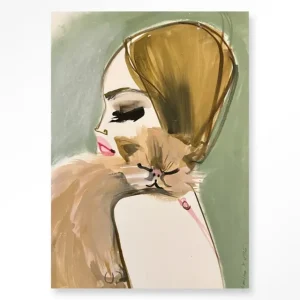 Lily Rose Depp x Pumpkin - Moderne Wanddecoratie | Artprint, Glass Art & Wandkleed Direct Beschikbaar