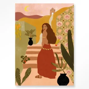 Flitsaanbieding Caribbean Night - Moderne Wanddecoratie | Artprint, Glass Art & Wandkleed