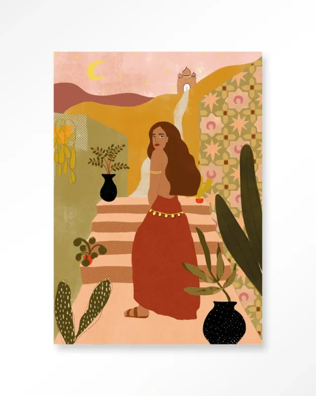 Flitsaanbieding Caribbean Night - Moderne Wanddecoratie | Artprint, Glass Art & Wandkleed
