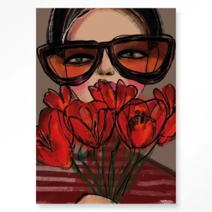 Aanbieding Poppy - Moderne Wanddecoratie | Artprint, Glass Art & Wandkleed