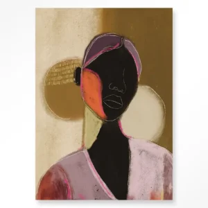 Meest Verkocht Silhouette Lady 1 - Moderne Wanddecoratie | Artprint, Glass Art & Wandkleed