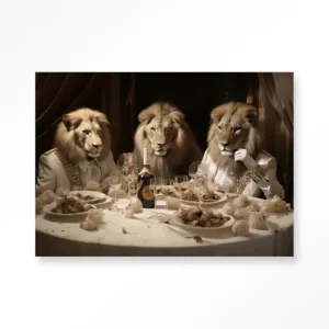 The Gentlelions Club - Moderne Wanddecoratie | Artprint, Glass Art & Wandkleed Hete Deal