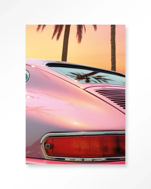 Dagaanbieding Miami Vice - Moderne Wanddecoratie | Artprint, Glass Art & Wandkleed