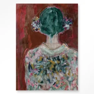 Shop Nu Red Velvet - Moderne Wanddecoratie | Artprint, Glass Art & Wandkleed