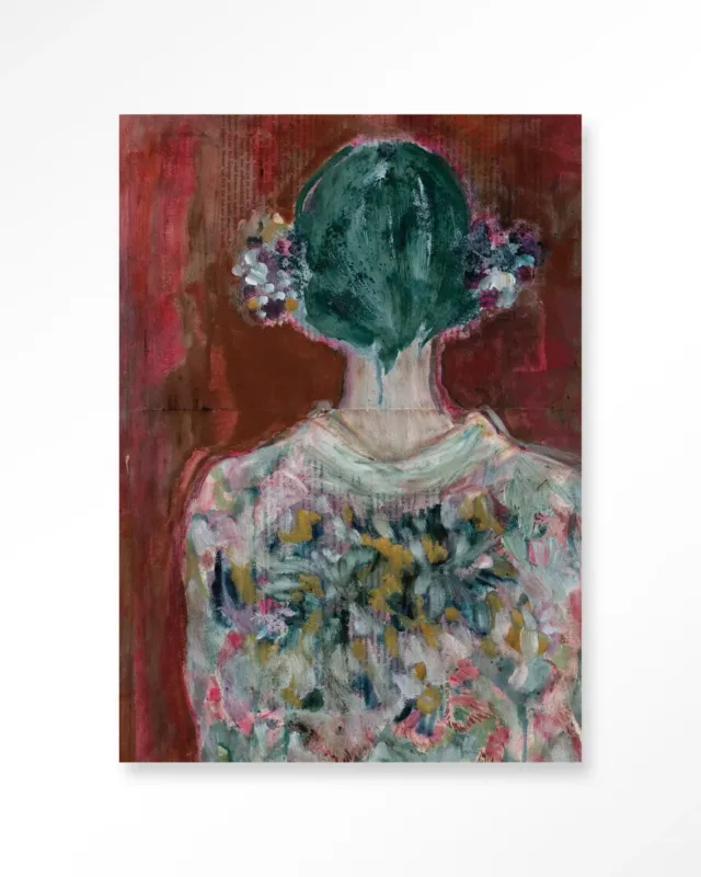 Shop Nu Red Velvet - Moderne Wanddecoratie | Artprint, Glass Art & Wandkleed