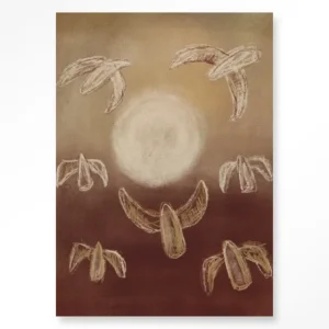 Beperkt Aanbod Birds By Night - Moderne Wanddecoratie | Artprint, Glass Art & Wandkleed