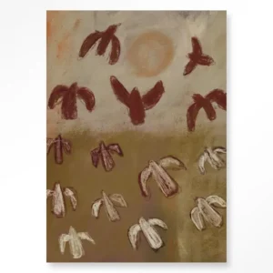 Actieprijs Sunbirds - Moderne Wanddecoratie | Artprint, Glass Art & Wandkleed