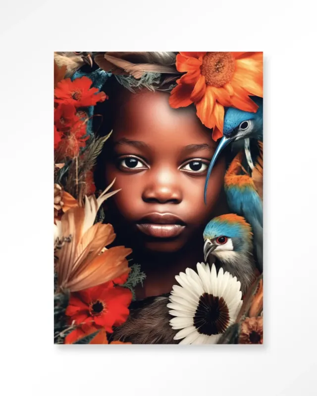 Paradise Bird - Moderne Wanddecoratie | Artprint, Glass Art & Wandkleed Speciale Aanbieding