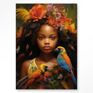 Dagaanbieding Omobola - Moderne Wanddecoratie | Artprint, Glass Art & Wandkleed