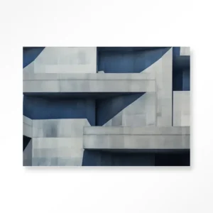 Rechtstreeks Van De Fabrikant Concrete Cube - Moderne Wanddecoratie | Artprint, Glass Art & Wandkleed