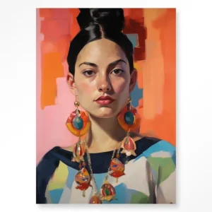 Senorita - Moderne Wanddecoratie | Artprint, Glass Art & Wandkleed Koop Vandaag