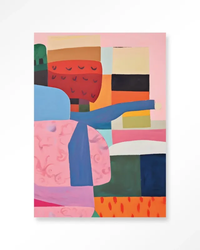 Colour Stacking - Moderne Wanddecoratie | Artprint, Glass Art & Wandkleed Actieprijs