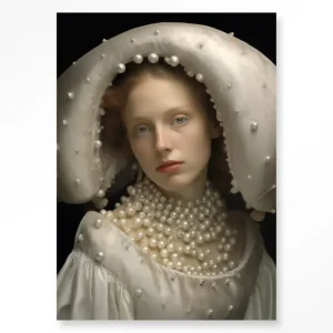 Pearl Princess - Moderne Wanddecoratie | Artprint, Glass Art & Wandkleed Populair