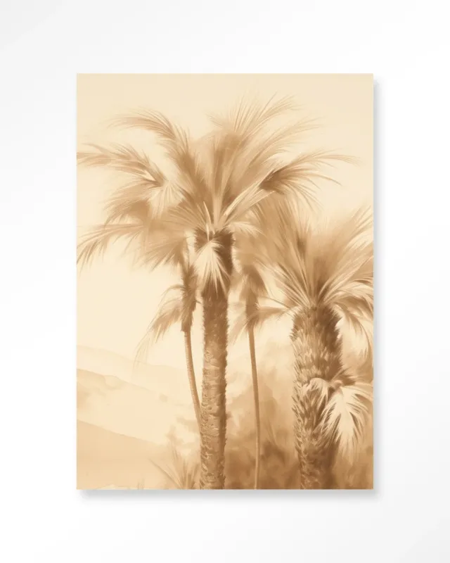 Direct Verzonden Desert Mirage - Moderne Wanddecoratie | Artprint, Glass Art & Wandkleed
