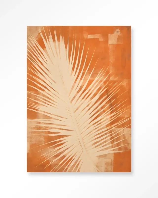 Rusty Leaf - Moderne Wanddecoratie | Artprint, Glass Art & Wandkleed Merkproduct
