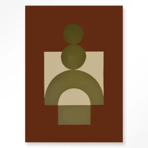 Forma 3 Red - Moderne Wanddecoratie | Artprint, Glass Art & Wandkleed Betaalbaar