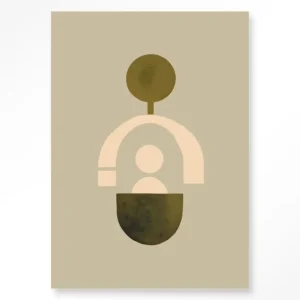 Forma 2 Beige - Moderne Wanddecoratie | Artprint, Glass Art & Wandkleed Finale Uitverkoop