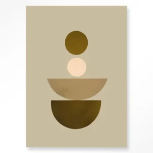 Forma 1 Beige - Moderne Wanddecoratie | Artprint, Glass Art & Wandkleed Premium