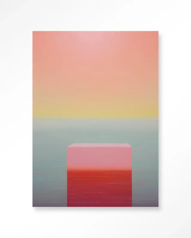 Beperkte Voorraad Gradient 3 - Moderne Wanddecoratie | Artprint, Glass Art & Wandkleed