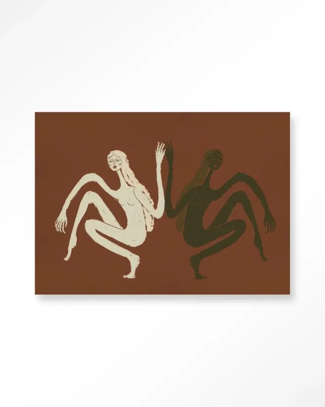 Connected Curves - Moderne Wanddecoratie | Artprint, Glass Art & Wandkleed Beperkte Voorraad