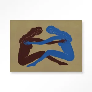 Serene Embrace - Moderne Wanddecoratie | Artprint, Glass Art & Wandkleed Laatste Versie