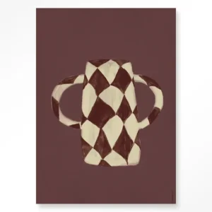 Op = Op Vivid Vase 07 - Moderne Wanddecoratie | Artprint, Glass Art & Wandkleed