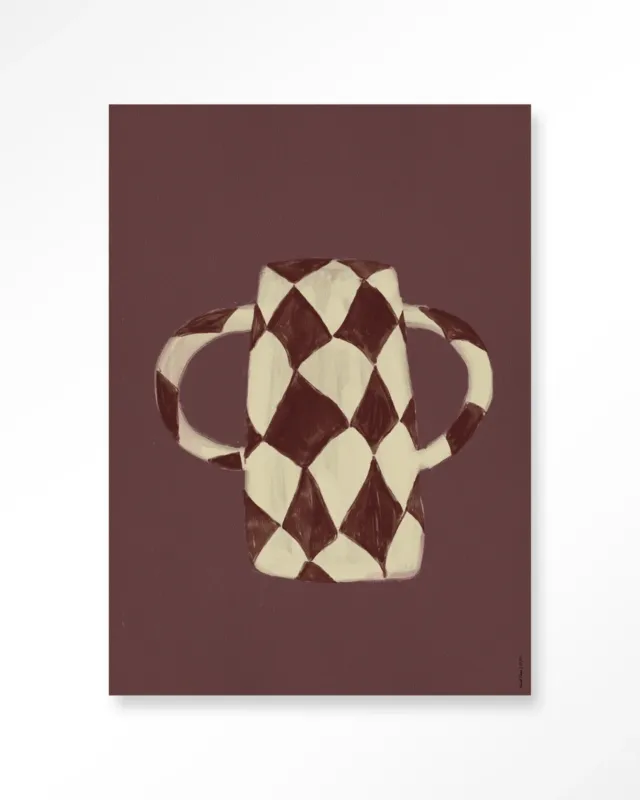 Op = Op Vivid Vase 07 - Moderne Wanddecoratie | Artprint, Glass Art & Wandkleed