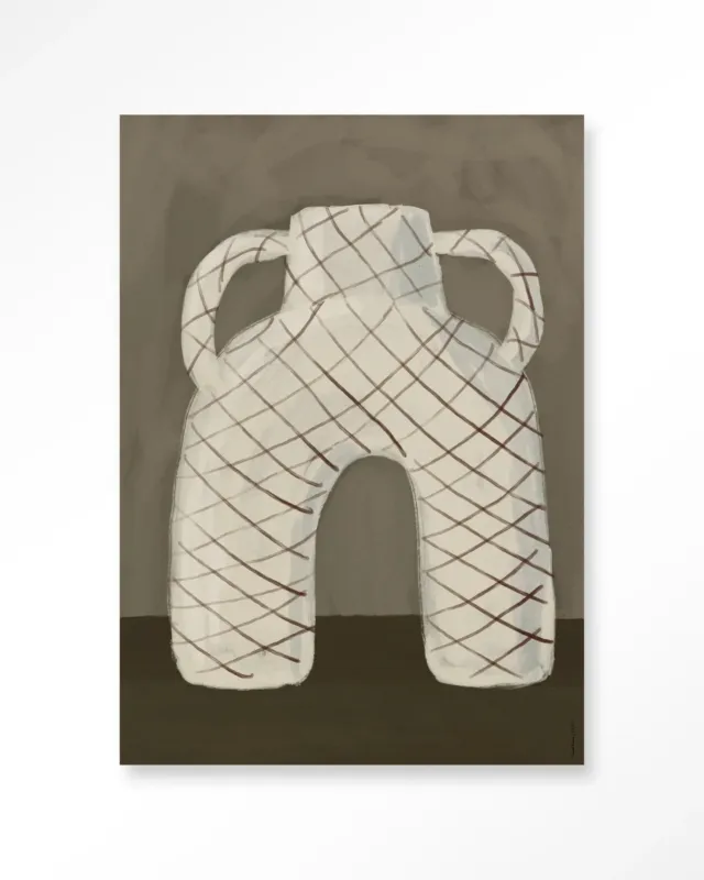 Shop Nu Vivid Vase 05 - Moderne Wanddecoratie | Artprint, Glass Art & Wandkleed