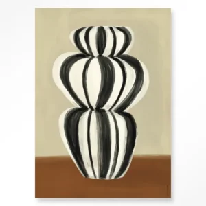 Op = Op Vivid Vase 03 - Moderne Wanddecoratie | Artprint, Glass Art & Wandkleed