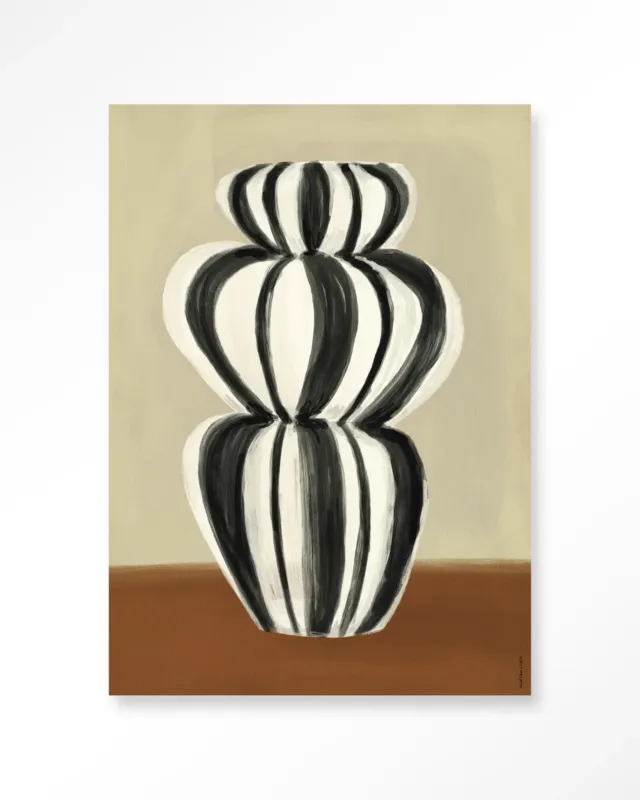 Op = Op Vivid Vase 03 - Moderne Wanddecoratie | Artprint, Glass Art & Wandkleed