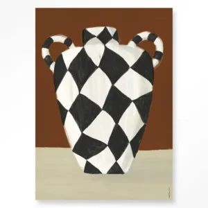 Koop Vandaag Vivid Vase 01 - Moderne Wanddecoratie | Artprint, Glass Art & Wandkleed