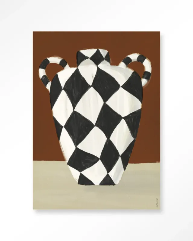 Koop Vandaag Vivid Vase 01 - Moderne Wanddecoratie | Artprint, Glass Art & Wandkleed